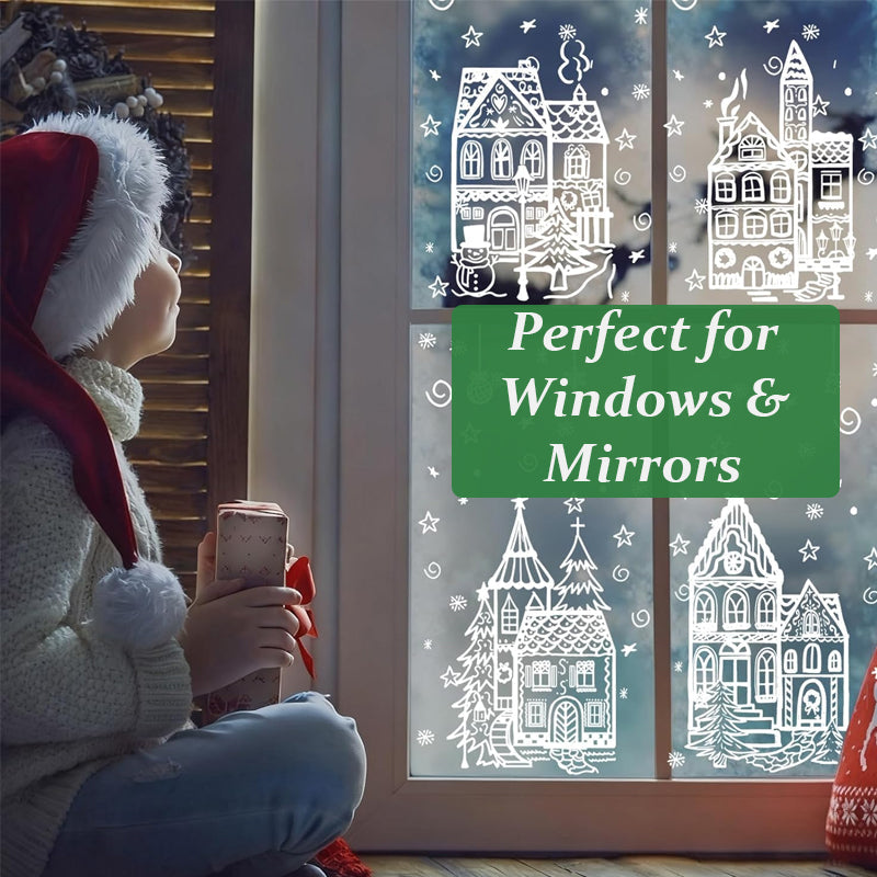 Christmas Village Stickers