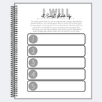 💪Challenge Accepted Fitness Planner: 90 Day Exercise and Food Journal for Wellness and Gratitude