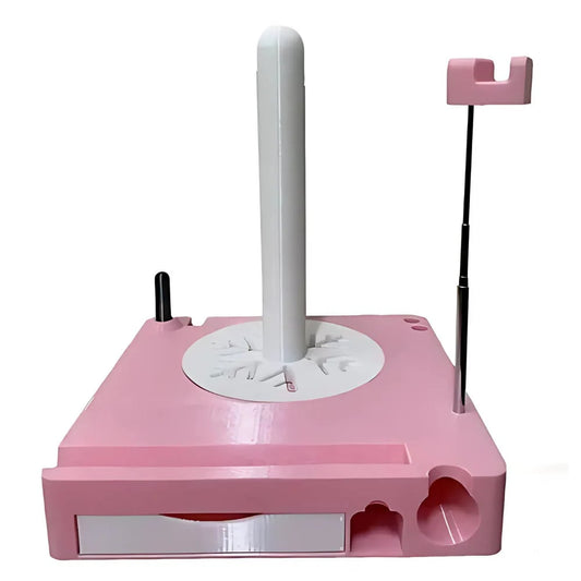 💜Hot Sale - Shiny Portable Multi-Functional Yarn Spool Box ✨