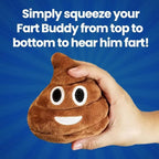 🎁Lowest price ever💥Funny Talking Poop Plush Toy – Makes Fart Sounds!