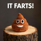 🎁Lowest price ever💥Funny Talking Poop Plush Toy – Makes Fart Sounds!