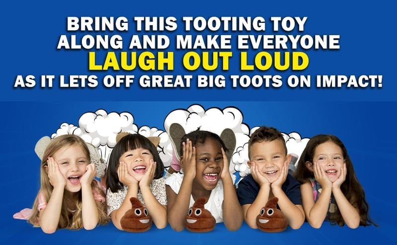🎁Lowest price ever💥Funny Talking Poop Plush Toy – Makes Fart Sounds!