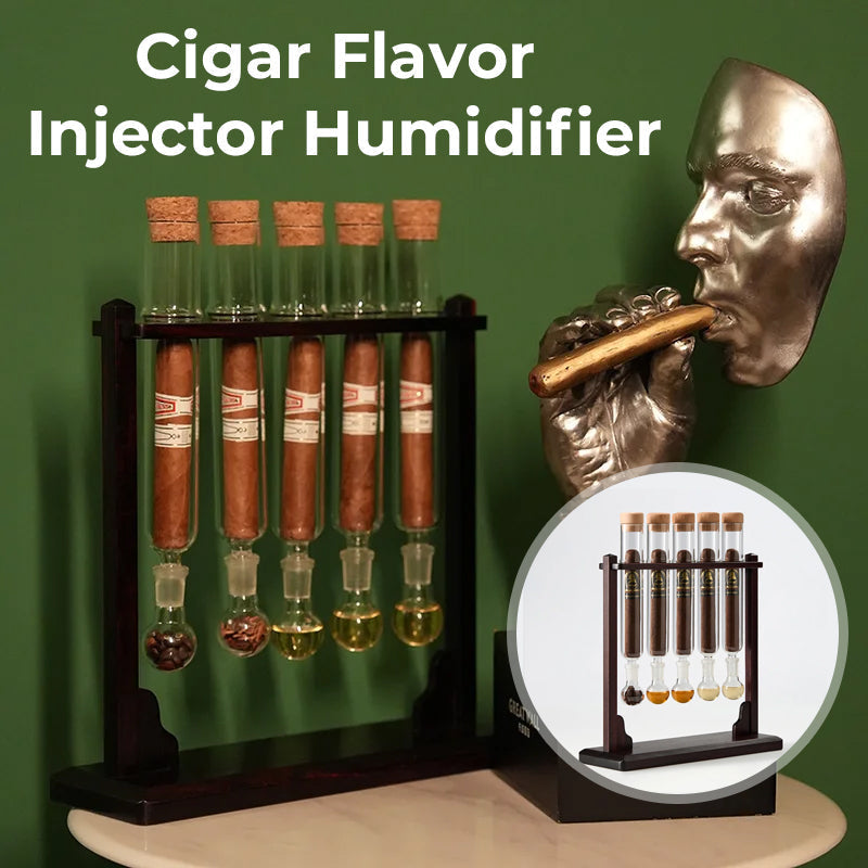 🎁Premium gifts-Cigar Test Tube Humidor Rack