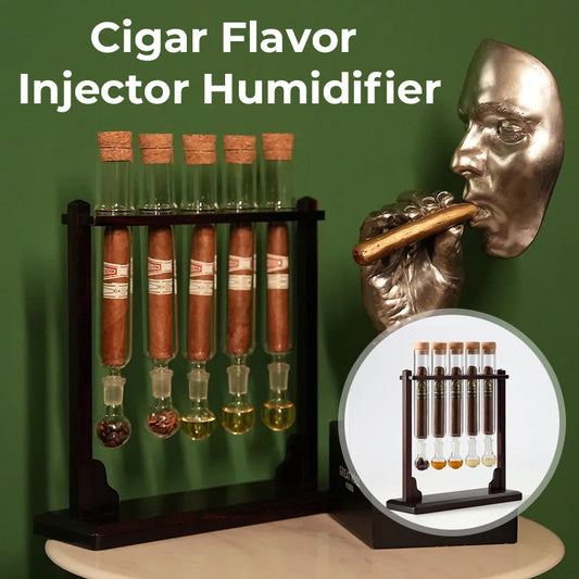 🎁Premium gifts-Cigar Test Tube Humidor Rack