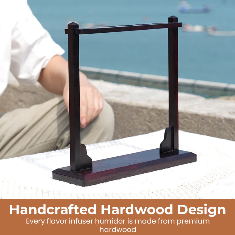 🎁Premium gifts-Cigar Test Tube Humidor Rack