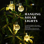 Outdoor Hanging Solar Christmas Decoration Light