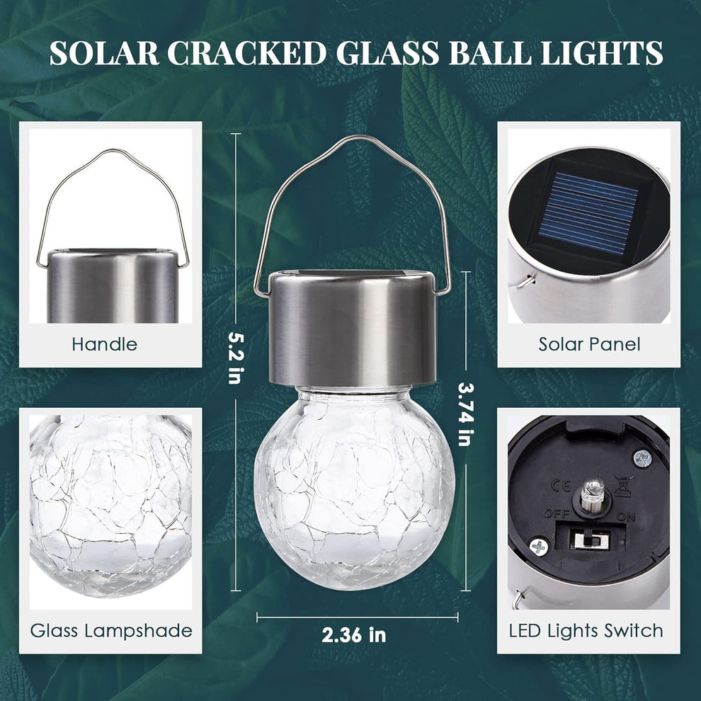 Outdoor Hanging Solar Christmas Decoration Light