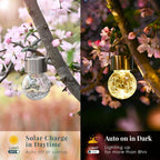 Outdoor Hanging Solar Christmas Decoration Light
