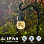 Outdoor Hanging Solar Christmas Decoration Light