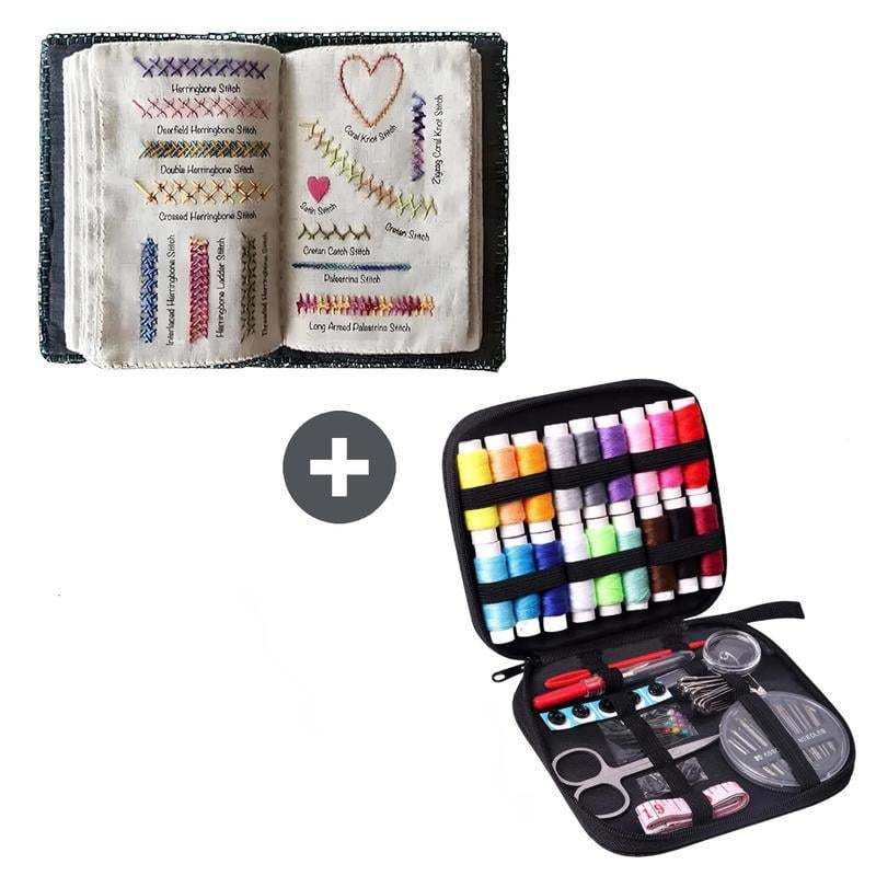 ❤️Beginner-Friendly🪡Stitch Book 📖with 106 different stitches