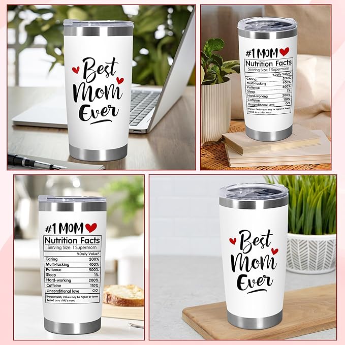 💗Mothers Day Gifts For Women，20 Oz Stainless Steel Tumbler
