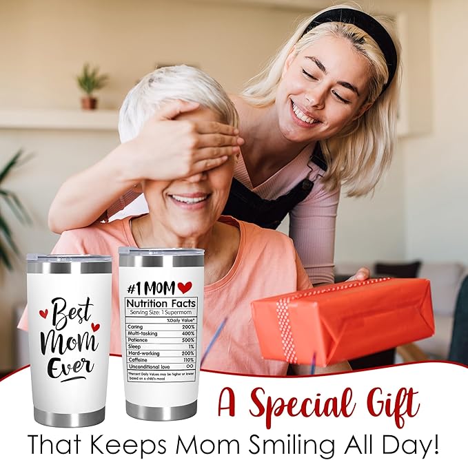 💗Mothers Day Gifts For Women，20 Oz Stainless Steel Tumbler