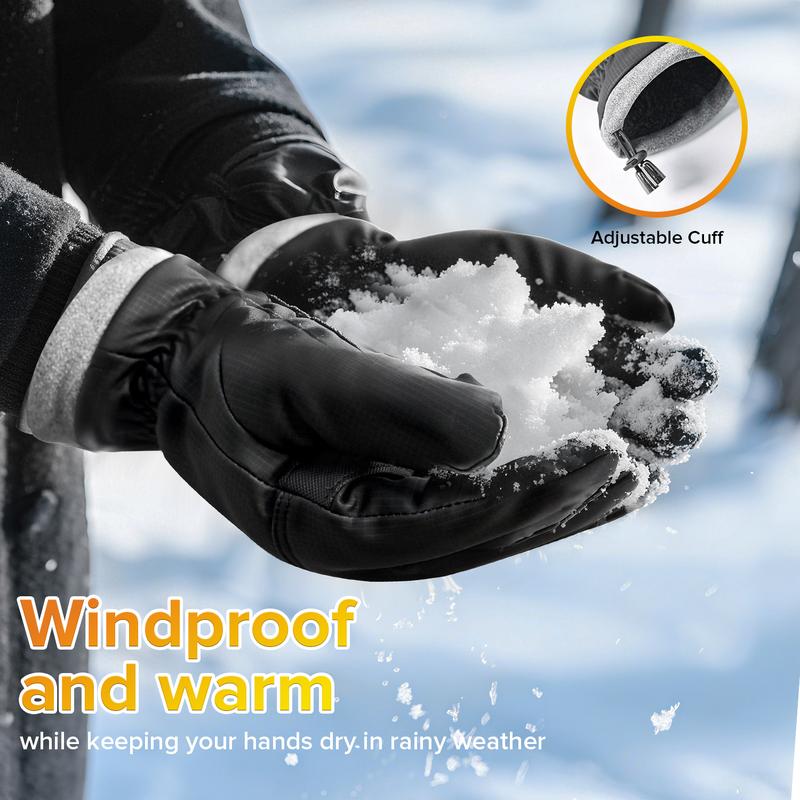 Professional-Grade Cold-Weather Sports Gloves - 100% Waterproof