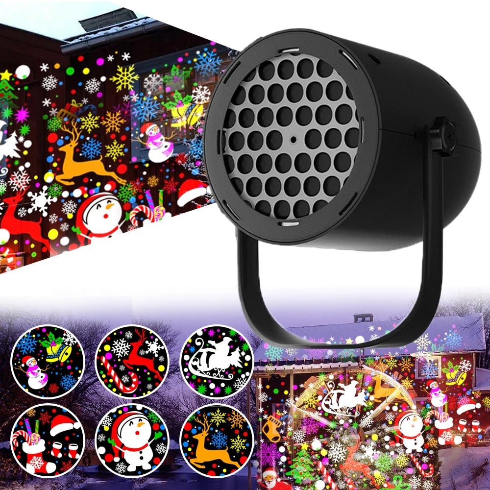 Christmas Projection Lamp -16 different patterns