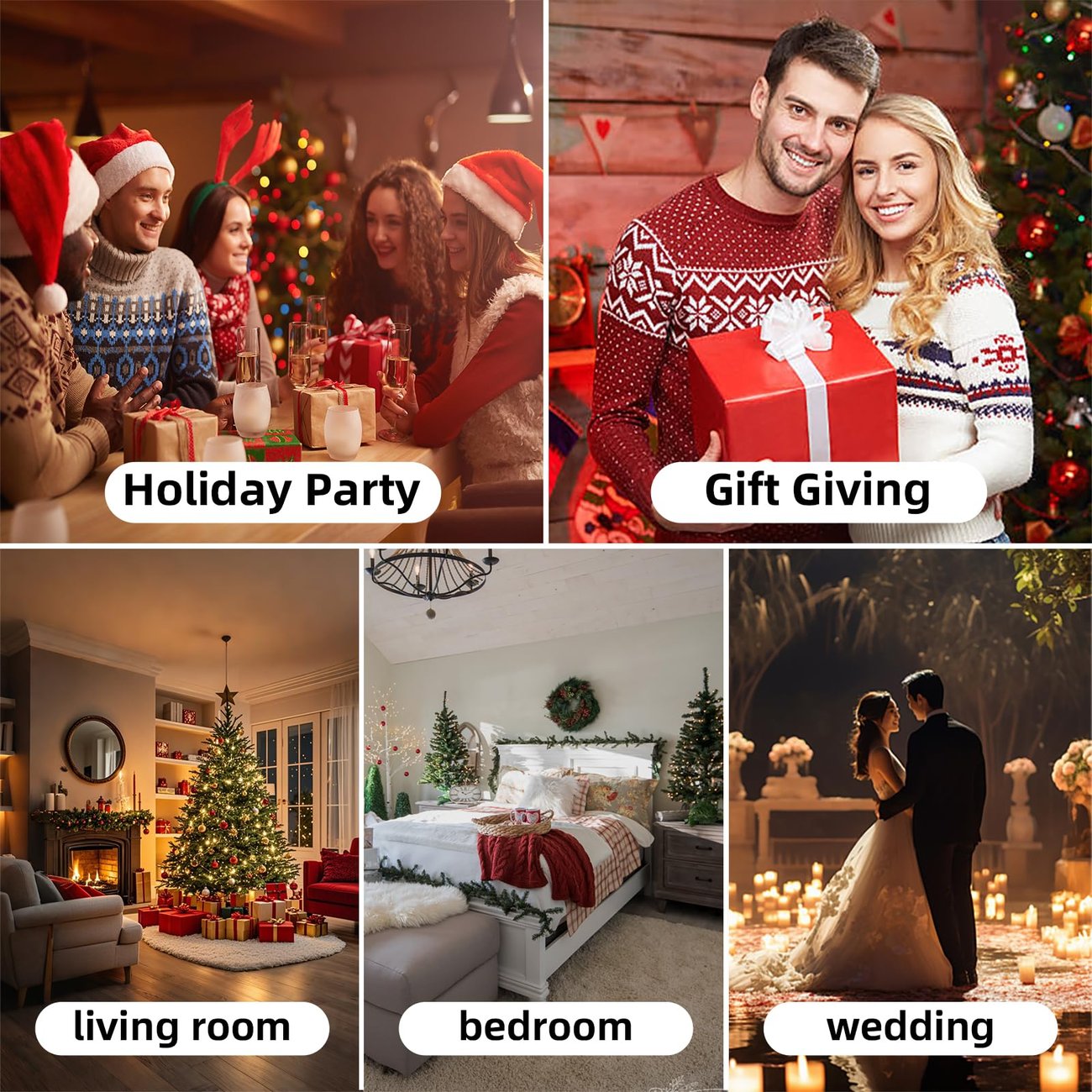 Christmas Projection Lamp -16 different patterns