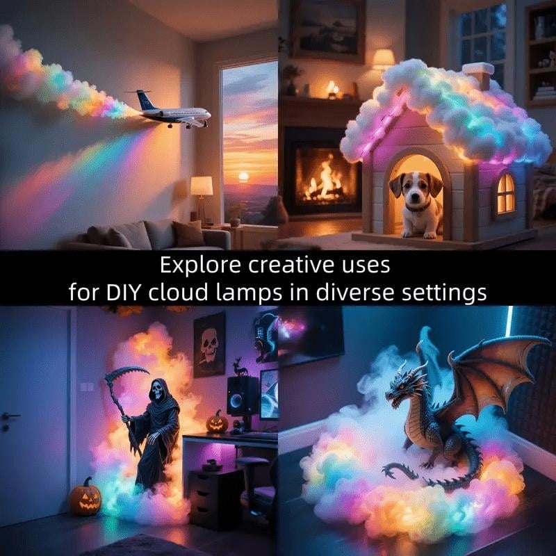 ☁️ LED Cloud Light – Light Up Your World