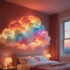 ☁️ LED Cloud Light – Light Up Your World