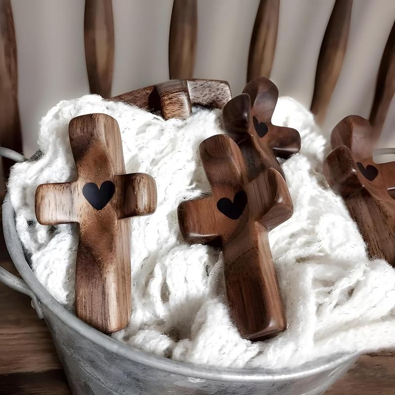 🙏A Cross to Hold Onto — Peace, Strength & Prayer（3PCS)