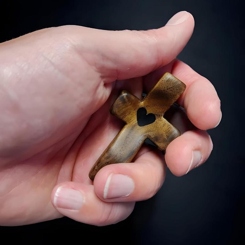 🙏A Cross to Hold Onto — Peace, Strength & Prayer（3PCS)