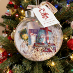 DIY Iridescent Plastic Ball Ornament(3pcs)🔥Essential Christmas decor