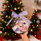 DIY Iridescent Plastic Ball Ornament(3pcs)🔥Essential Christmas decor