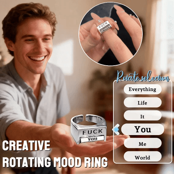 ⚡49% OFF - Limited Time⚡The “Mood Swing” Spinner Ring (Adjustable)