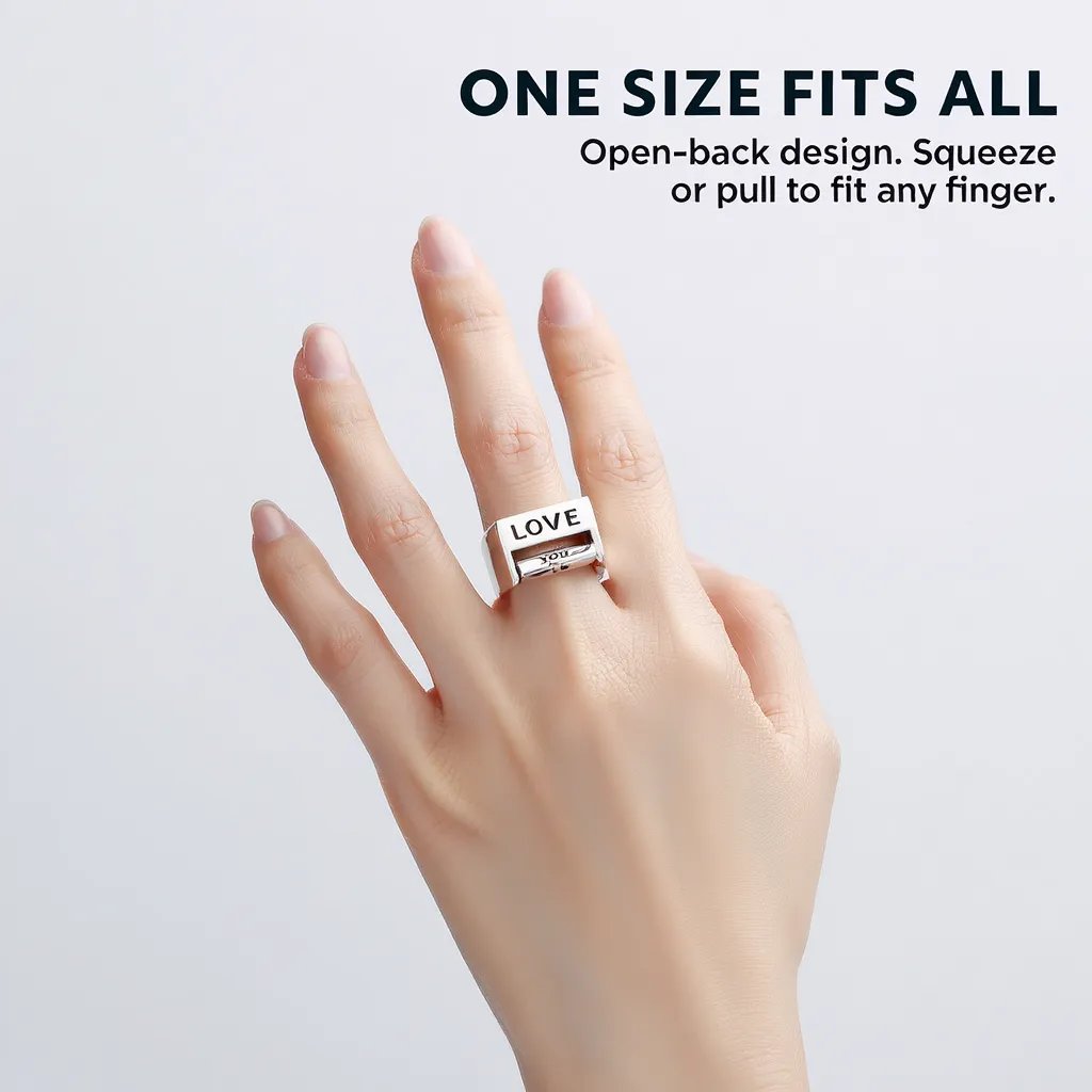 ⚡49% OFF - Limited Time⚡The “Mood Swing” Spinner Ring (Adjustable)