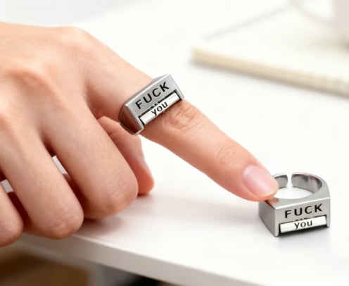 ⚡49% OFF - Limited Time⚡The “Mood Swing” Spinner Ring (Adjustable)