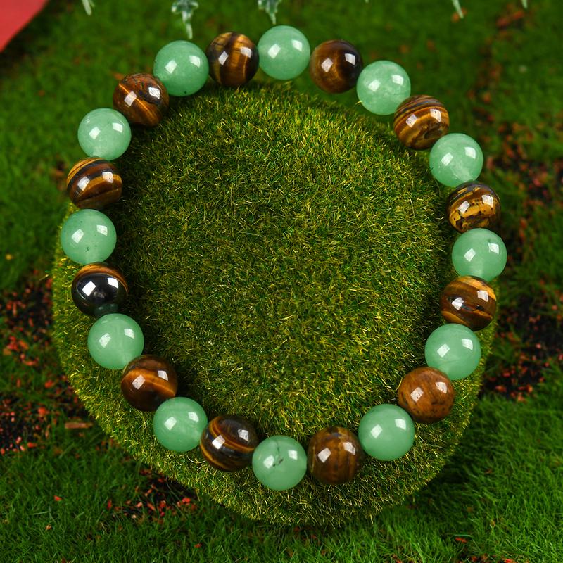 Last Day 49% OFF🔥Money Attraction Bracelet with Green Aventurine & Tiger Eye