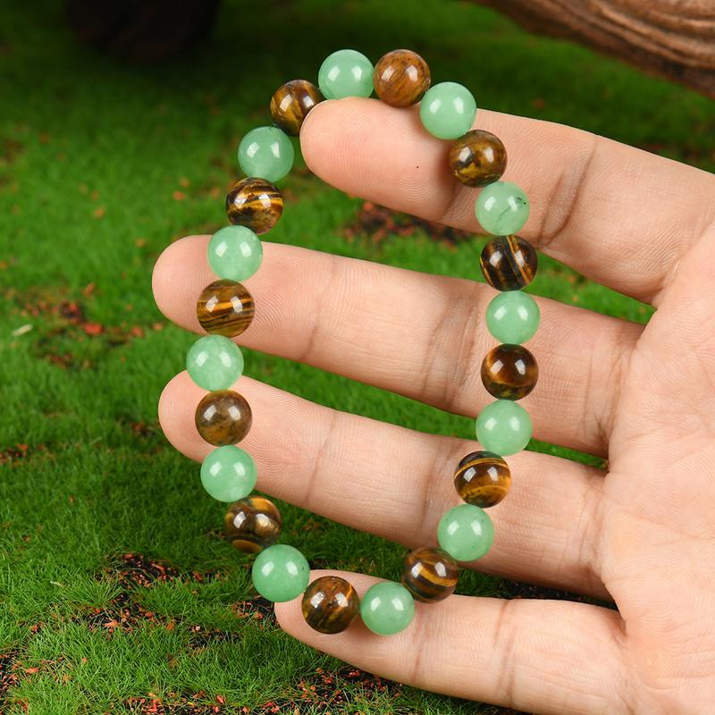 Last Day 49% OFF🔥Money Attraction Bracelet with Green Aventurine & Tiger Eye