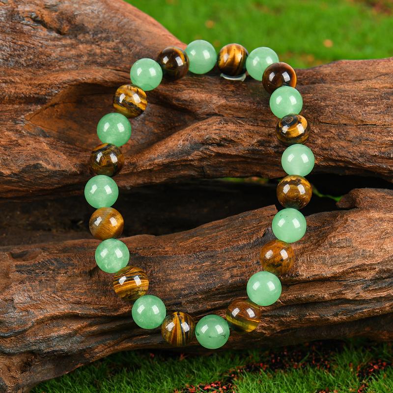 Last Day 49% OFF🔥Money Attraction Bracelet with Green Aventurine & Tiger Eye