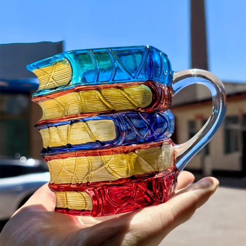 ⏰Christmas Limited Sale 49% OFF!!📚3D Painted Book Mug🍵Buy 3 Get Free Shipping