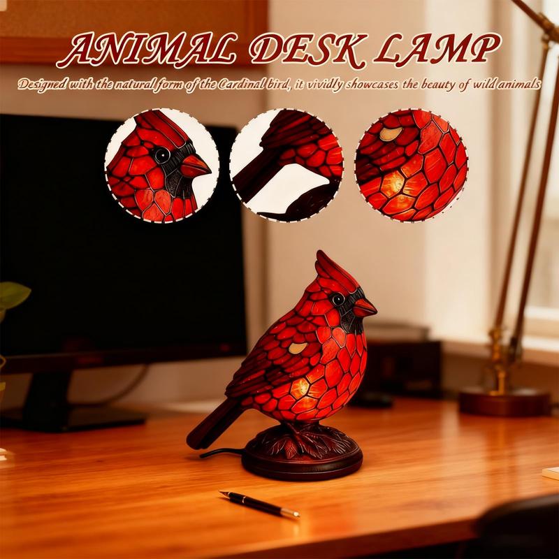 ✨ Cardinal Art Lamp — Unique Eastern elements. Good fortune. Auspiciousness.