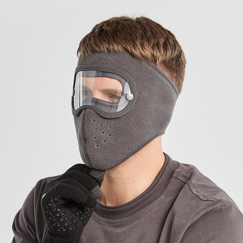 🔥Last Day 49% OFF - Winter warm fleece windproof high-definition goggles
