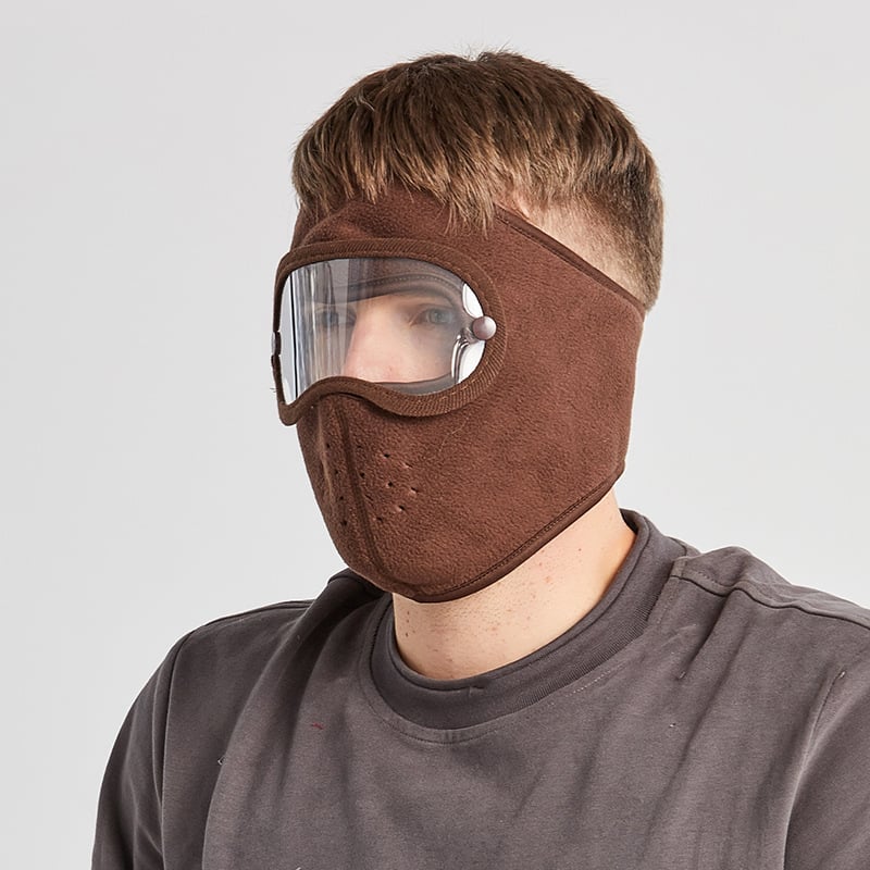 🔥Last Day 49% OFF - Winter warm fleece windproof high-definition goggles