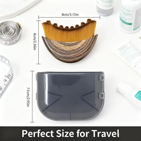 👧Lymphatic Drainage Face Brush — Sculpt, De-Puff & Glow Naturally”