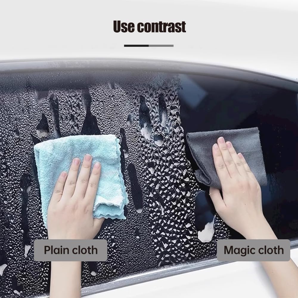🔥Last Day 49% OFF-5 Counts Magic Cleaning Cloth, Reuseable Thickened Streak Free Magic Cleaning Wipes