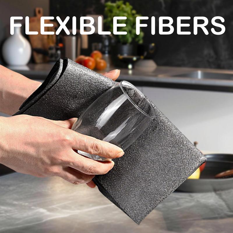 🔥Last Day 49% OFF-5 Counts Magic Cleaning Cloth, Reuseable Thickened Streak Free Magic Cleaning Wipes
