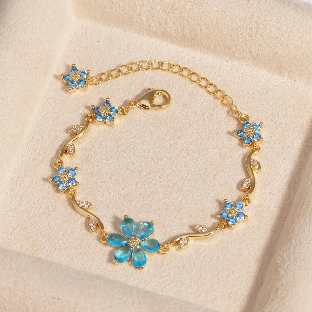 🔥Last Day 50% OFF -🌼✨Flower Bracelet(💫Exquisite Craftsmanship, Lasting Brilliance)