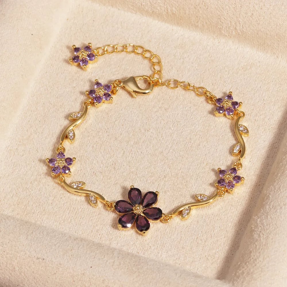 🔥Last Day 50% OFF -🌼✨Flower Bracelet(💫Exquisite Craftsmanship, Lasting Brilliance)
