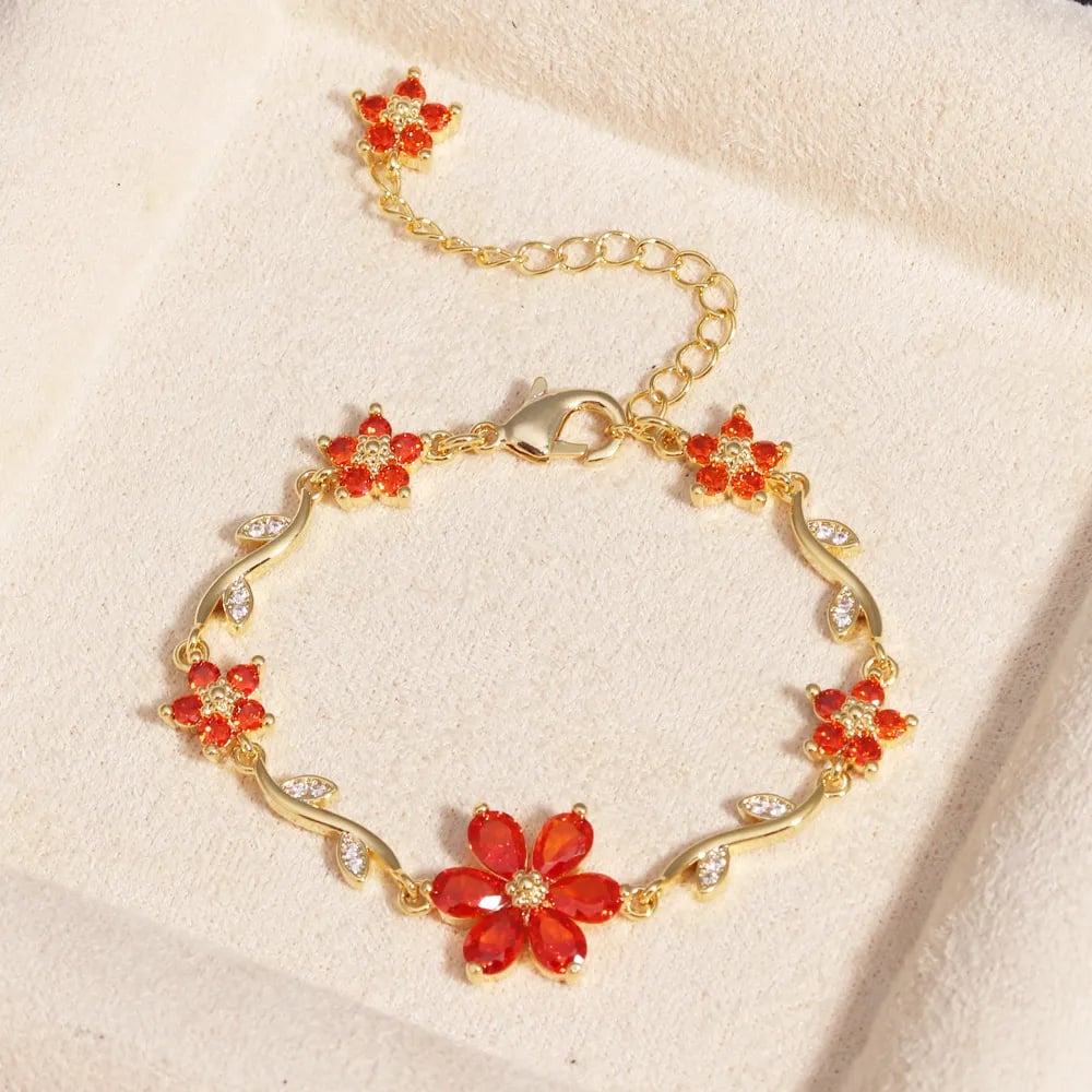 🔥Last Day 50% OFF -🌼✨Flower Bracelet(💫Exquisite Craftsmanship, Lasting Brilliance)