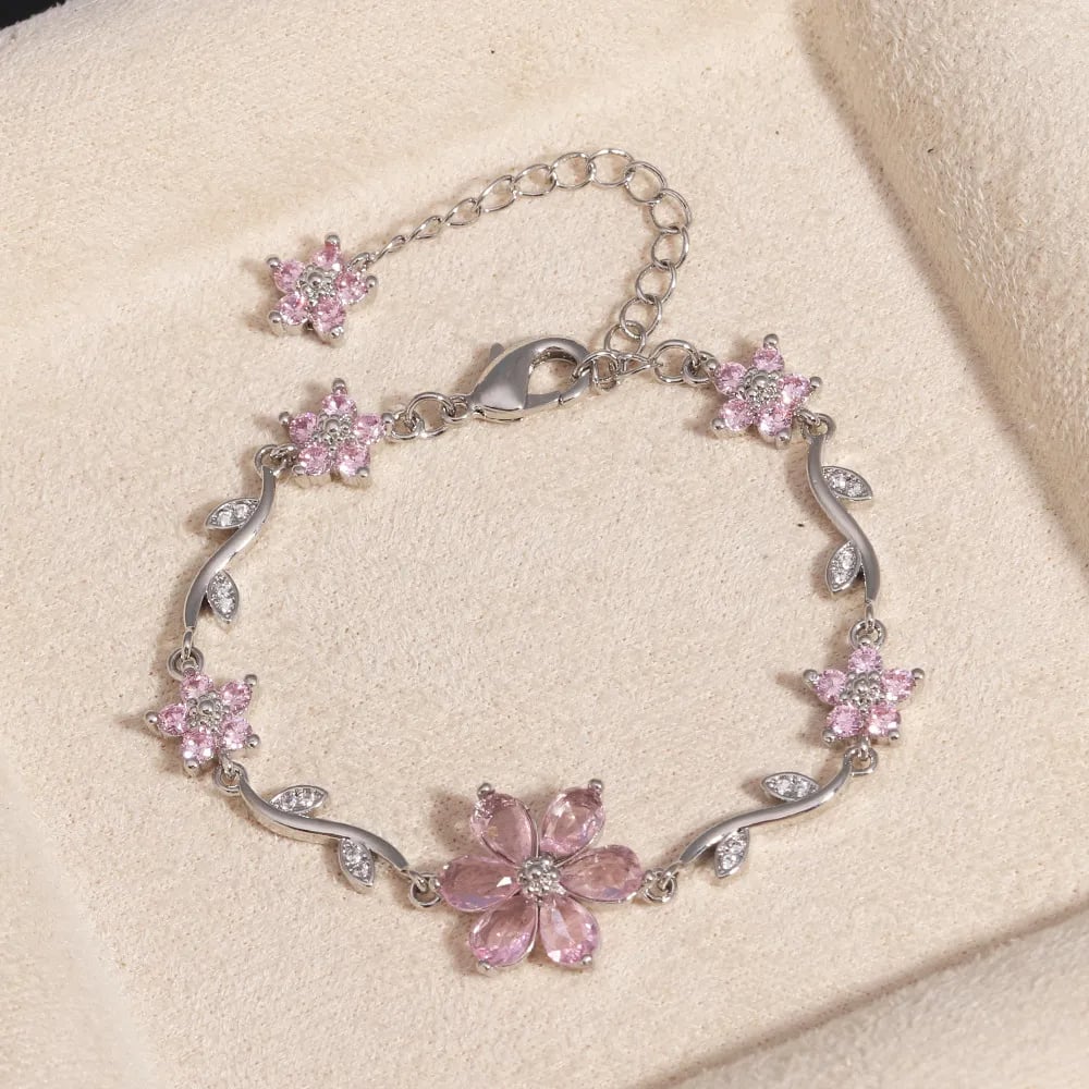 🔥Last Day 50% OFF -🌼✨Flower Bracelet(💫Exquisite Craftsmanship, Lasting Brilliance)
