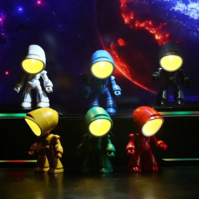 🔥Last Day 50% OFF - 🤖Lonely Robot Cartoon Cute Robot Design Companion Table Light