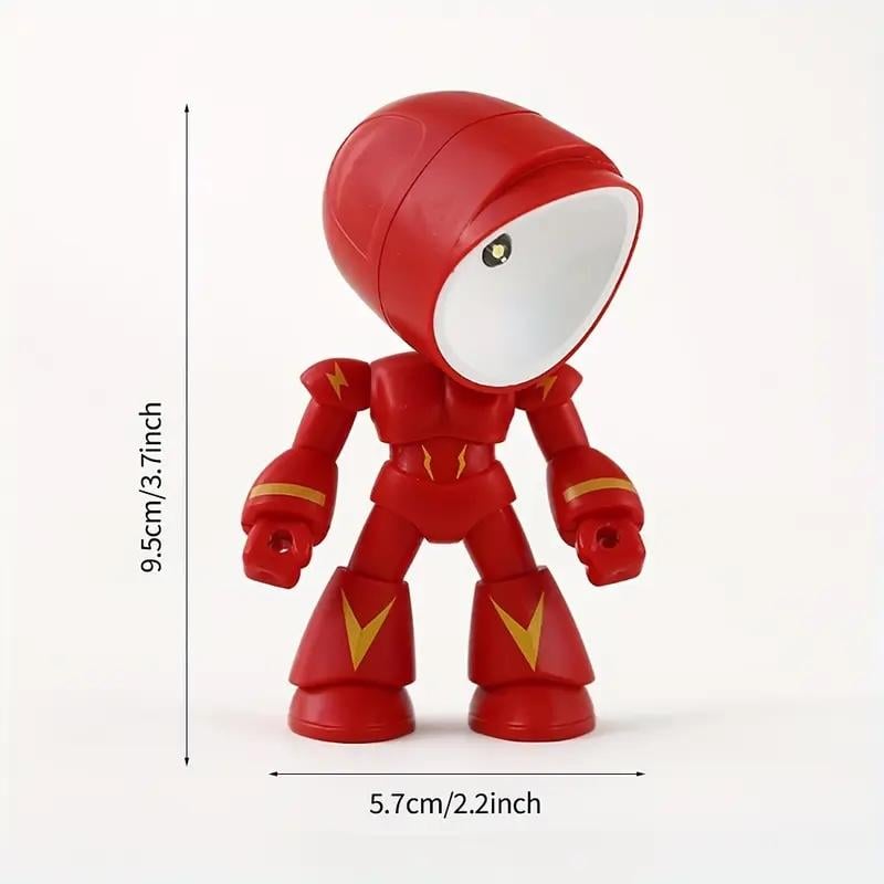🔥Last Day 50% OFF - 🤖Lonely Robot Cartoon Cute Robot Design Companion Table Light