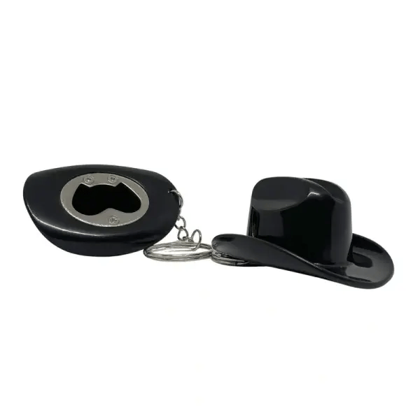 🔥Hot Sale 49% off🌟🔑Texas cowboy hat-shaped bottle opener keychain🤠