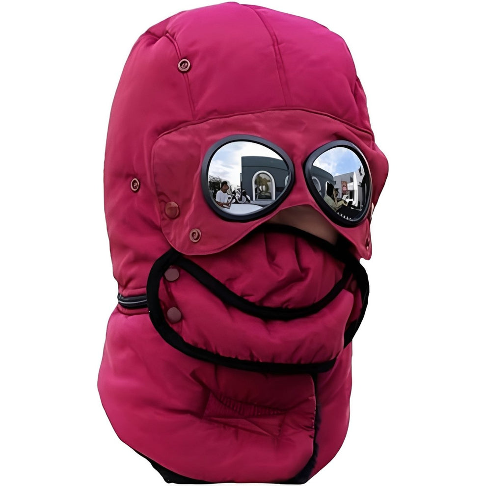 Winter 4 in 1 Windproof Warm Hat Detachable Mask Neckband