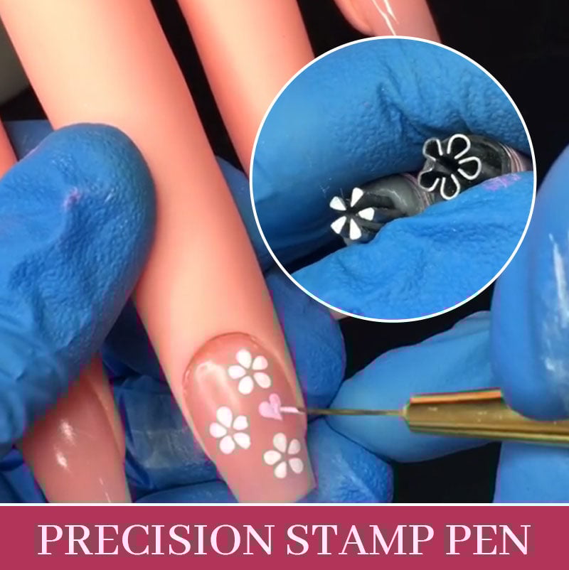 (Hot Sale Now) Nail Art Stamp Pen Set