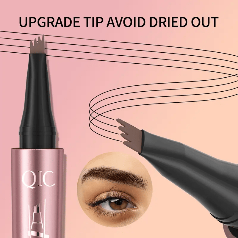 🔥Buy 1 Get 1 Free-Waterproof Micro-Fork Eyebrow Pencil, Long-Lasting Brow Pen for Natural Hair-Like Strokes
