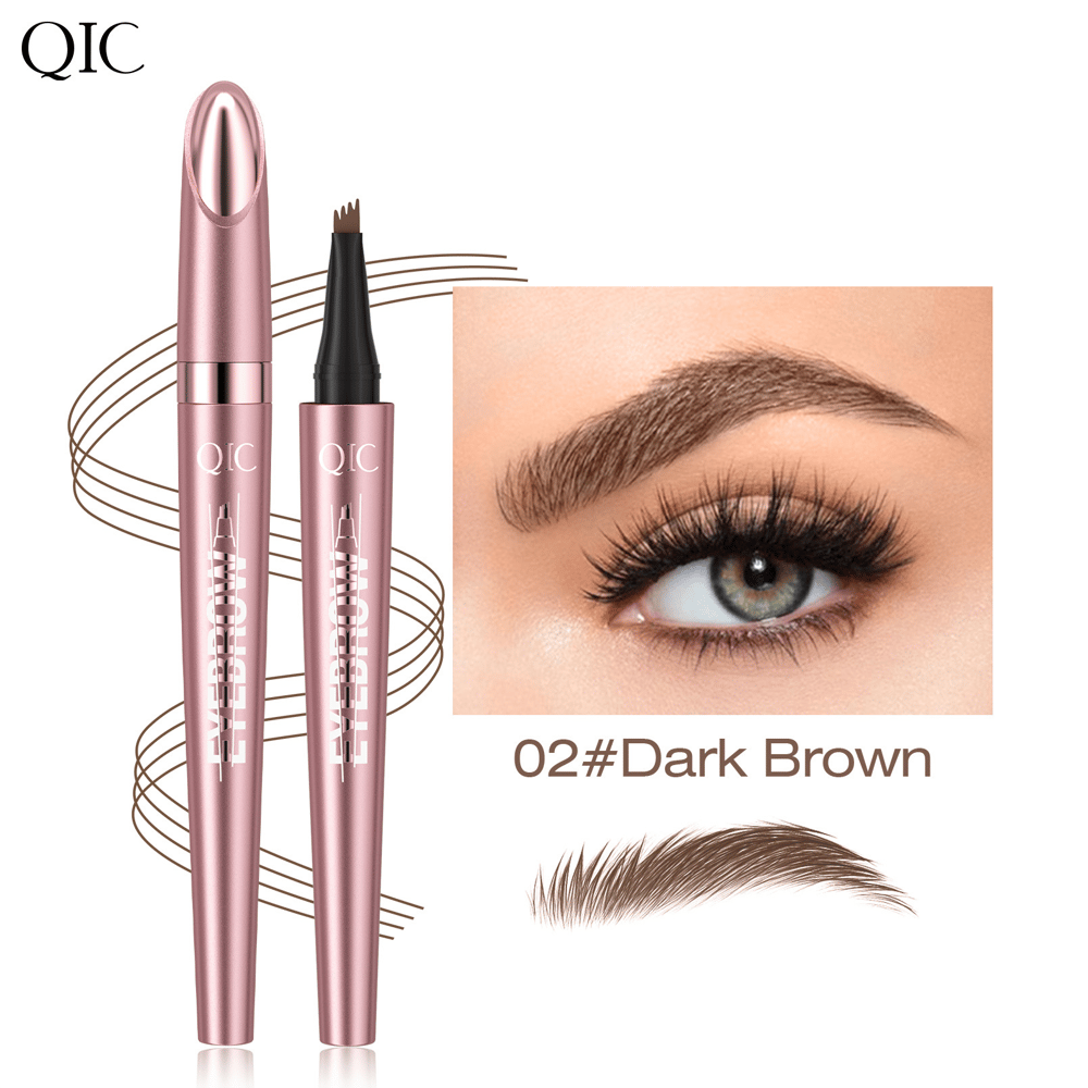 🔥Buy 1 Get 1 Free-Waterproof Micro-Fork Eyebrow Pencil, Long-Lasting Brow Pen for Natural Hair-Like Strokes