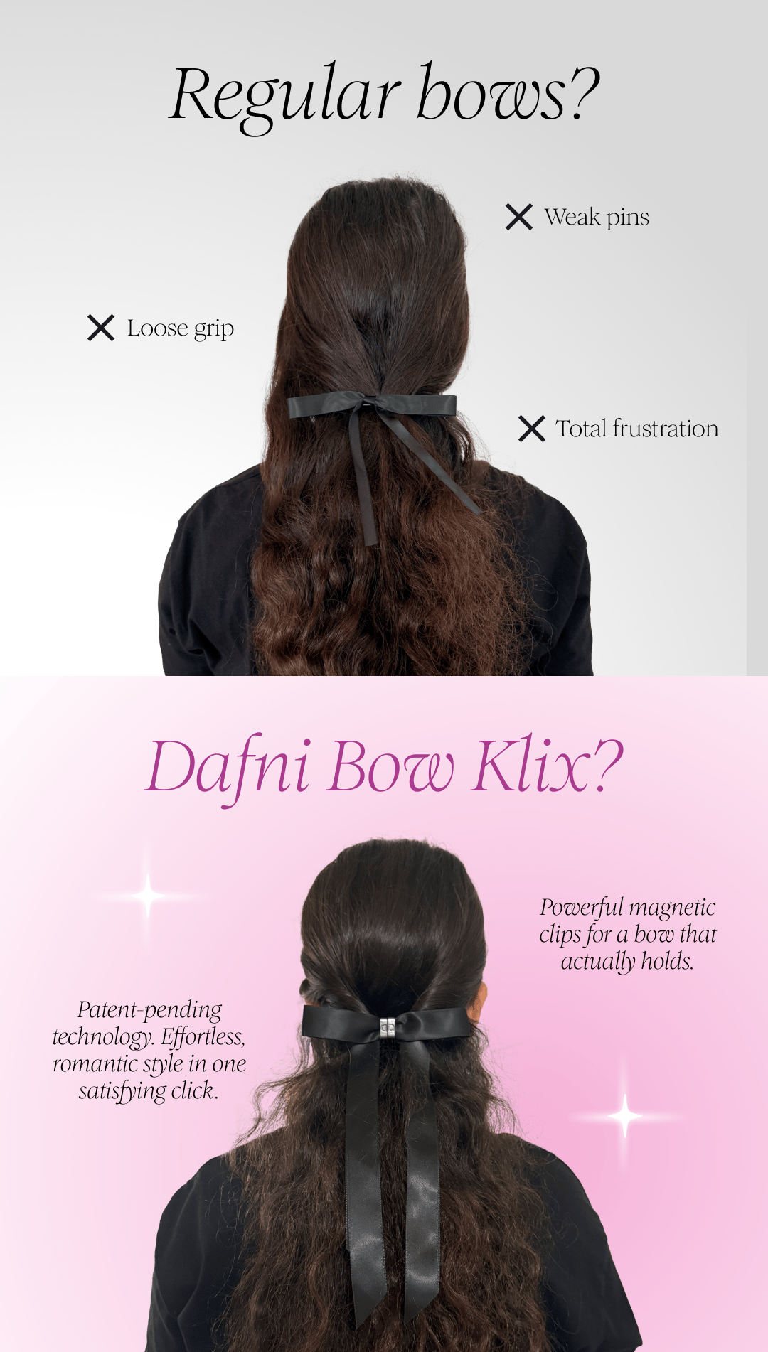 Butterfly Magnetic Hair Clip – Elegant Style, Strong Hold, Zero Pulling